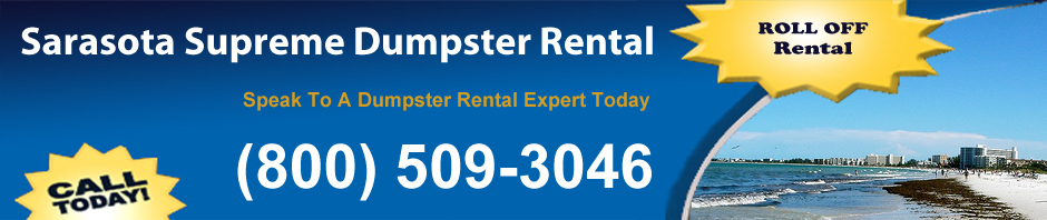 dumpster rental Sarasota logo